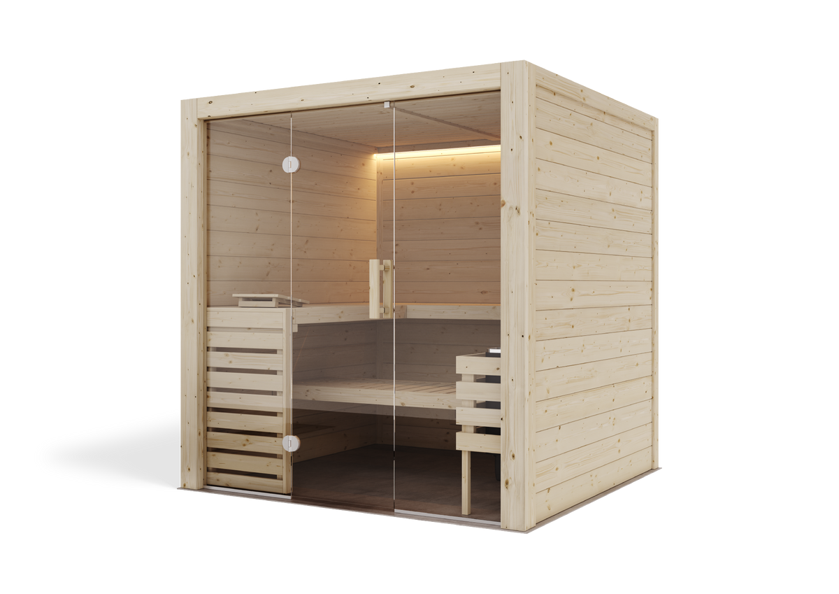 Harvia Innensauna Domo für 3–5 Personen