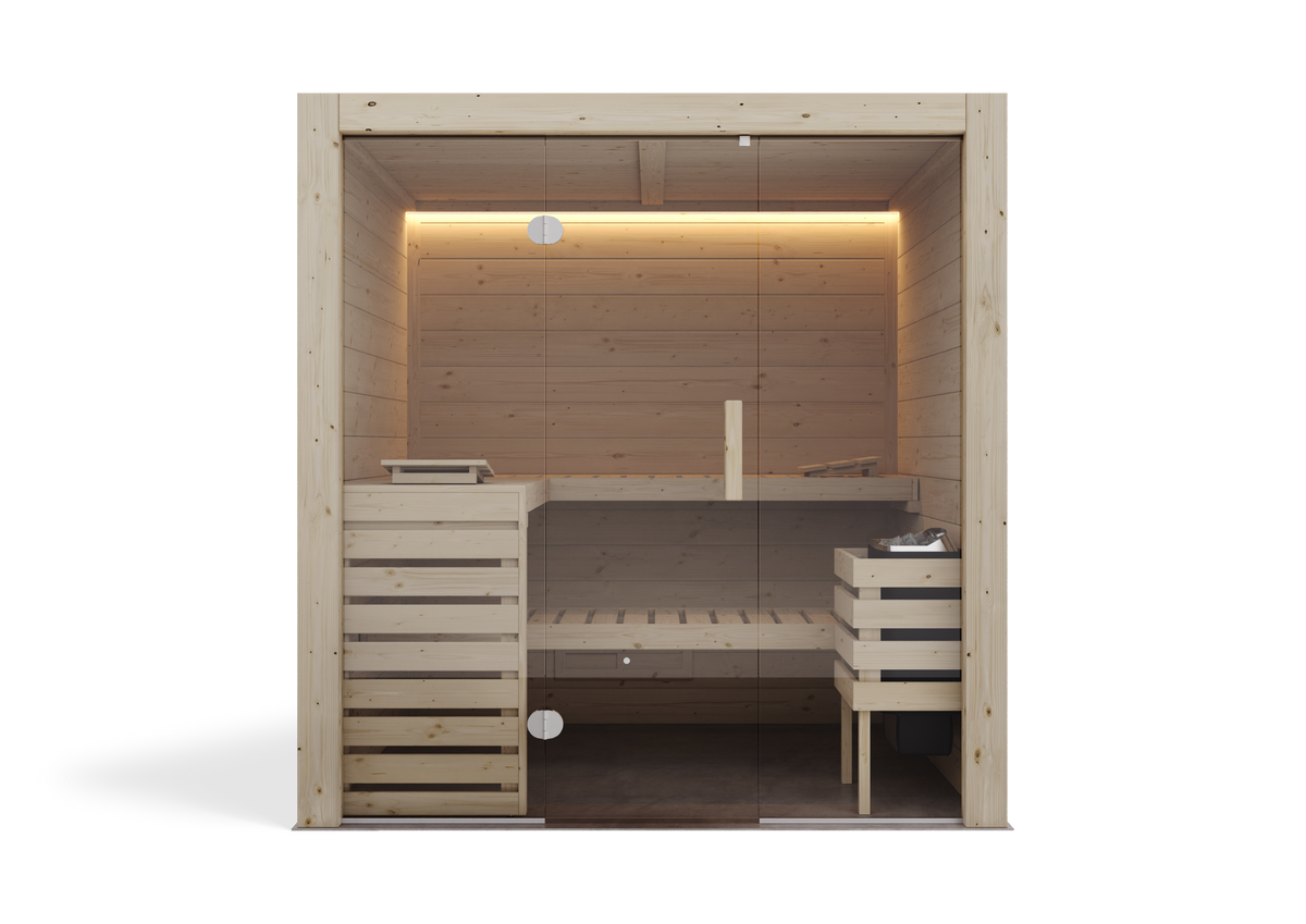 Harvia Innensauna Domo für 3–5 Personen