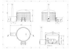 Harvia Hot Tub Sento Medium für 4–6 Personen – Vorschau 8
