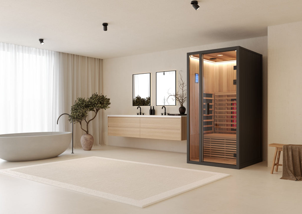 Harvia Infrarotkabine Onni Onyx Duo für 2 Personen