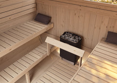 Harvia Gartensauna Kammi Cube Large für 6 Personen – Vorschau 4