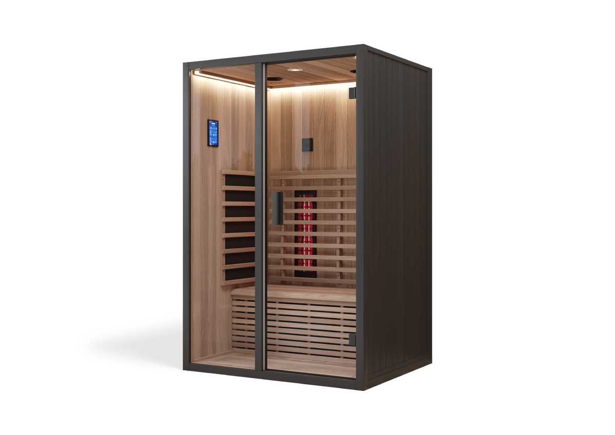 Harvia Infrarotkabine Onni Onyx Duo für 2 Personen