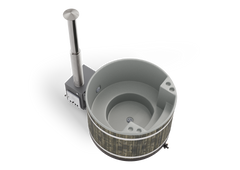 Harvia Hot Tub Family M MACU ST CoalBlack, LightGray für 3–5 Personen – Vorschau 1