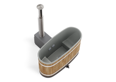 Harvia Hot Tub Tiny S CULT Thermowood, LightGray für 1–2 Personen – Vorschau 1
