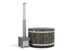 Harvia Hot Tub Family M MACU ST CoalBlack, LightGray für 3–5 Personen – Vorschau 2