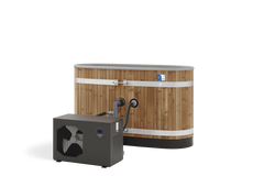 Harvia Hot Tub Tiny S Dual Thermowood, LightGray für 1–2 Personen – Vorschau 2
