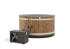 Harvia Hot Tub Family L Dual Thermowood, LightGray für 6–8 Personen – Vorschau 2