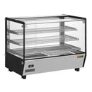 Buffalo quadratischer Arbeitsplatten-Heißanzeige-Merchandiser 160 Liter
