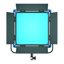 SWIT ELECTRONICS VANGO-70 - 1:1 ultra-flat RGBW panel light with DMX control (70W | 1,500 Lux | 2,800 - 10,000 K | CRI Ra 96 | 4-way barndoor | incl. bag) - in black