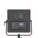 SWIT ELECTRONICS PL-E60P - Waterproof Bi-Color SMD LED Panel Light with DMX Control (60 Watt | 1,500 Lux | 2,700 - 6,500 K | CRI 98 | IP54 | 4-leaf barndoor | incl. bag) - in black