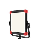 SWIT ELECTRONICS PL-E60P - Waterproof Bi-Color SMD LED Panel Light with DMX Control (60 Watt | 1,500 Lux | 2,700 - 6,500 K | CRI 98 | IP54 | 4-leaf barndoor | incl. bag) - in black