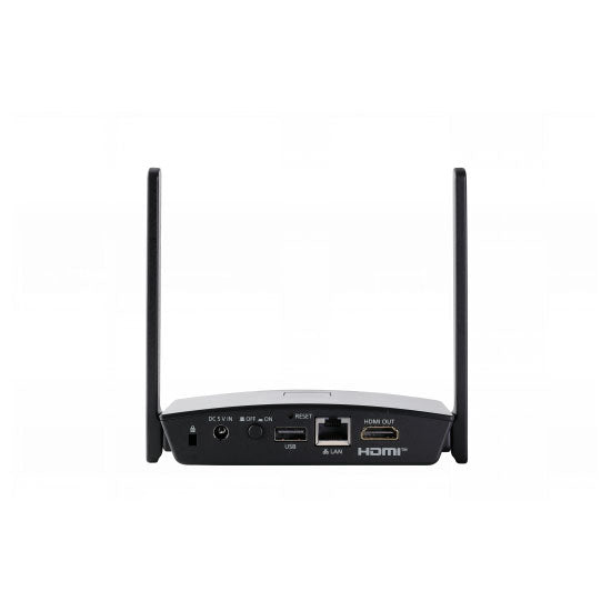 PANASONIC TY-WPS1 - Kit de système de présentation sans fil (1 récepteur décodeur | 2 émetteurs HDMI/USB | 1 boîtier de rangement) - en noir 