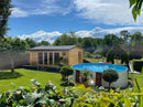 Fjordholz Gartenhaus Modell Davos 70 B