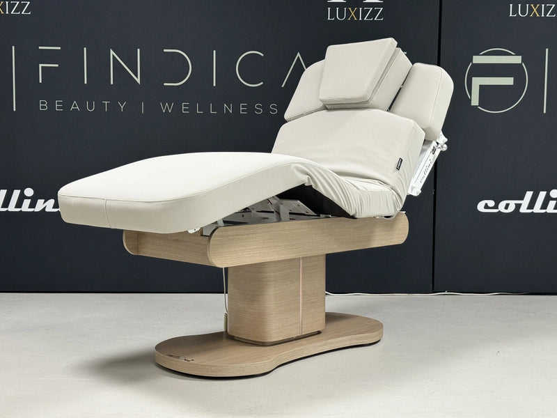 Collini Elegancia Luxuriöses Wellnessliege mit Heizung, drei Motoren, ultrakomfortable weiche Matratze und Armlehnen