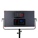 SWIT ELECTRONICS PL-E90D - Portable Bi-Color SMD LED Panel Light with DMX Control (90 Watt | 2,200 Lux | 2,700 - 6,500 K | CRI 98 | incl. bag) - in black