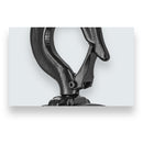 SAFETEX spur gear hoist "Blackline" with robust steel housing (WLL 500 kg | load and hand chain 6.00 m | without chain box) - in black