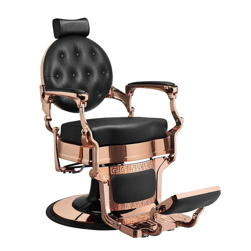Collini Friseurstuhl Buzz Rose GOLD für jeden Friseursalon oder Barbershop