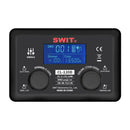 SWIT ELECTRONICS CL-120D - 2:1 Bi-Color SMD LED Panel Light with DMX Control (120 Watt | 3,700 Lux | 2,700 - 6,500 K | CRI 98 | 4-Way Barndoor | incl. Bag) - in Black