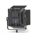 SWIT ELECTRONICS CL-60D - 1:1 Bi-Color SMD LED Panel Light with DMX Control (60 Watt | 2,000 Lux | 2,700 - 6,500 K | CRI 98 | 4-Way Barndoor | incl. Bag) - in Black