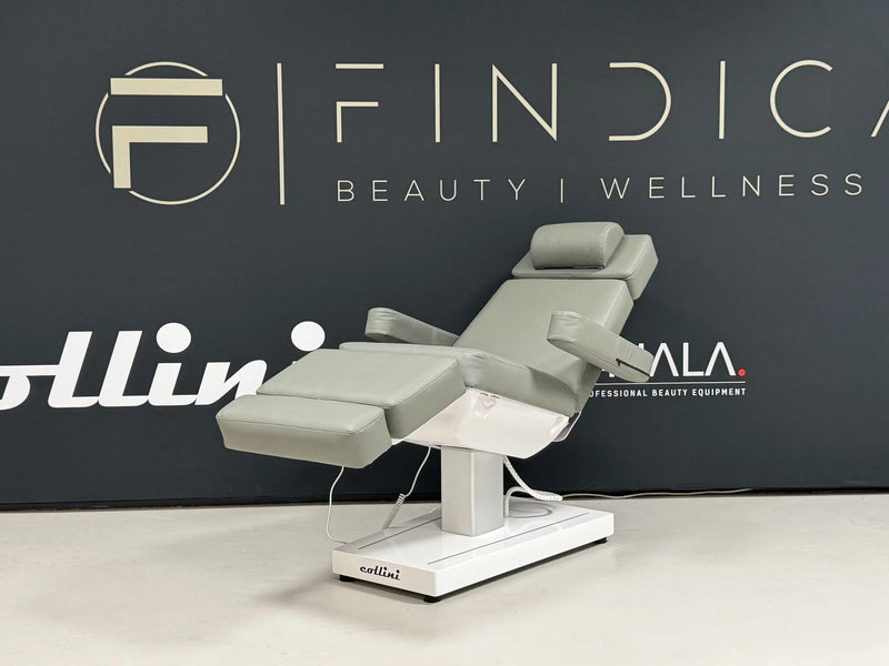 Collini Velora BS1 Elektrischer Behandlungsstuhl – luxuriöser, ergonomischer Behandlungsstuhl mit mehreren Einstellmöglichkeiten für optimalen Komfort und Effizienz
