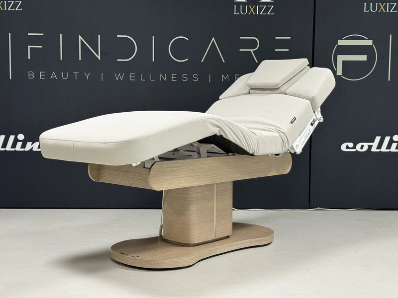 Collini Elegancia Luxuriöses Wellnessliege mit Heizung, drei Motoren, ultrakomfortable weiche Matratze und Armlehnen