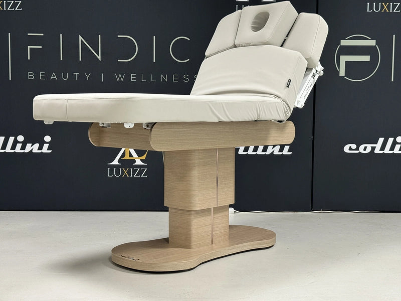 Collini Elegancia Luxuriöses Wellnessliege mit Heizung, drei Motoren, ultrakomfortable weiche Matratze und Armlehnen