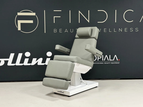 Collini Velora BS1 Elektrischer Behandlungsstuhl – luxuriöser, ergonomischer Behandlungsstuhl mit mehreren Einstellmöglichkeiten für optimalen Komfort und Effizienz