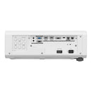 PANASONIC PT-FRQ60 - 1-chip DLP projector with laser technology (4K Quad Pixel Drive 3,840 x 2,160 | 6,000 lumens | Digital Link | incl. lens 1.45-2.92:1) - in white 