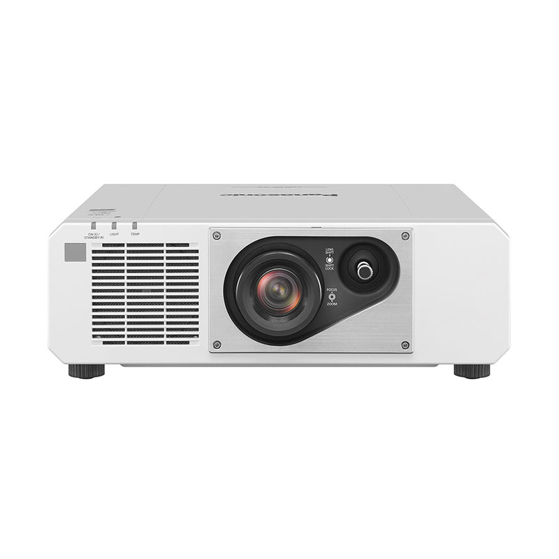 PANASONIC PT-FRQ50 - Projecteur DLP monopuce avec technologie laser (4K Quad Pixel Drive 3 840 x 2 160 | 5 200 lumens | Digital Link | avec objectif 1,45-2,92:1) - en blanc
