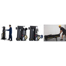 GUIL ULK-400 - Compact forklift with winch (max. working height 5.00m | max. load capacity 200kg | loading height 19cm | foldable) - in black