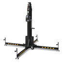 GUIL ELC-780 - Compact telescopic lift with winch and Ø 55 mm spigot (max. height 5.20 m | max. load capacity 280 kg | foldable) - in black