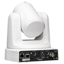 PANASONIC AW-UE20 - 4K UHD PTZ camera with pan &amp; tilt function (12x optical zoom | wide-angle lens | 3G-SDI &amp; HDMI version | PoE+) - in white