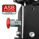 GUIL ELC-780 - Compact telescopic lift with winch and Ø 55 mm spigot (max. height 5.20 m | max. load capacity 280 kg | foldable) - in black