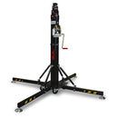 GUIL ELC-640 - Compact telescopic lift with winch (max. working height 5.20m | max. load capacity 250kg | foldable) - in black