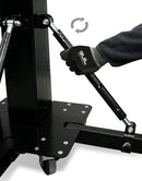 GUIL ELC-640 - Compact telescopic lift with winch (max. working height 5.20m | max. load capacity 250kg | foldable) - in black