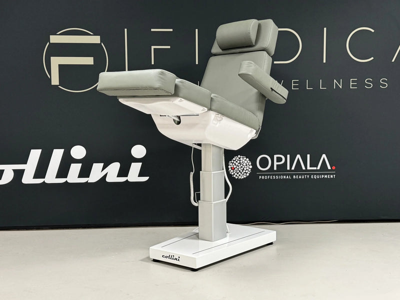 Collini Velora BS1 Elektrischer Behandlungsstuhl – luxuriöser, ergonomischer Behandlungsstuhl mit mehreren Einstellmöglichkeiten für optimalen Komfort und Effizienz