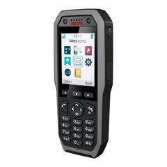 ASCOM d83 Talker - Widerstandsfähiges DECT-Handset (2,4" LED-Farbdisplay | Bluetooth | Adaptive Rauschunterdrückung | Breitbandaudio | IP65) - in schwarz – Vorschau 1
