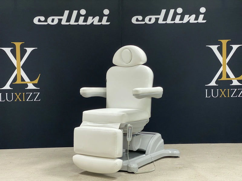 Collini Behandlungsstuhl Grau Comfort-Line Turn Sense mit Speicher und Heizung