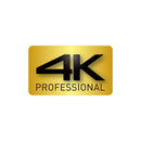 PANASONIC AW-UE4 - Compact 4K UHD PTZ camera with ultra-wide-angle lens (4x digital zoom | integrated stereo microphone | IP streaming | HDMI | PoE) - in black