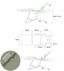 Collini treatment table Hilow Pro Deluxe