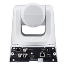 PANASONIC AW-UE100 - 4K UHD PTZ camera with pan &amp; tilt function (24x optical zoom | 2160/50p | wide-angle lens | OIS + EIS image stabilizer | 12G-SDI/3G-SDI/HD-SDI/HDMI | NDI + SRT support | PoE++) - in white