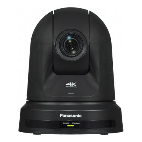 PANASONIC AW-UE80 - 4K UHD PTZ camera with pan &amp; tilt function (24x optical zoom | wide-angle lens | OIS + EIS image stabilizer | 3G-SDI &amp; HDMI version | auto-tracking software | PoE++) - in black