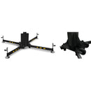 GUIL ELC-730 - Compact telescopic lift with winch and Ø 35 mm spigot (max. height 4.50 m | max. load 125 kg | foldable) - in black