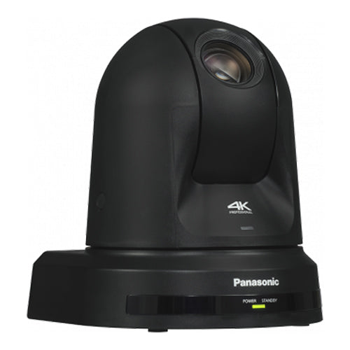 PANASONIC AW-UE80 - 4K UHD PTZ camera with pan &amp; tilt function (24x optical zoom | wide-angle lens | OIS + EIS image stabilizer | 3G-SDI &amp; HDMI version | auto-tracking software | PoE++) - in black