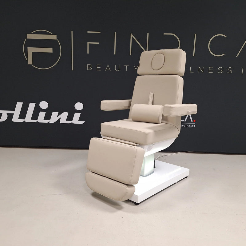 Collini Velora BS1 Elektrischer Behandlungsstuhl – luxuriöser, ergonomischer Behandlungsstuhl mit mehreren Einstellmöglichkeiten für optimalen Komfort und Effizienz