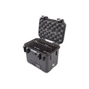 SWIT ELECTRONICS S-4040 - Power Station Box suitable for 4x V-Mount batteries (24V / 48V DC output | battery voltage display | incl. charger) - in black 