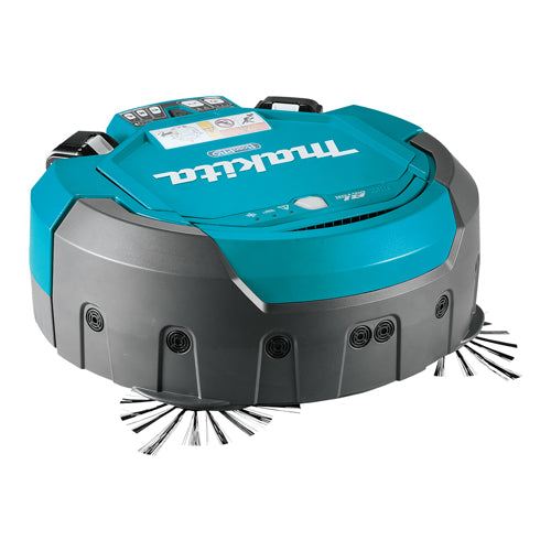 MAKITA DRC200Z - Cordless Robot Vacuum Cleaner (18V LXT | brushless motor | 2.5L dust container | timer function | without battery &amp; charger)