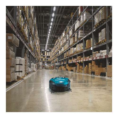 MAKITA DRC200Z - Cordless Robot Vacuum Cleaner (18V LXT | brushless motor | 2.5L dust container | timer function | without battery &amp; charger)