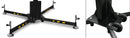 GUIL ELC-630 - Compact telescopic lift with winch (working height max. 4.50 m | load capacity max. 125 kg | foldable) - in black
