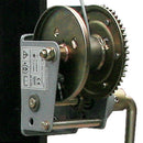 GUIL ELC-630 - Compact telescopic lift with winch (working height max. 4.50 m | load capacity max. 125 kg | foldable) - in black